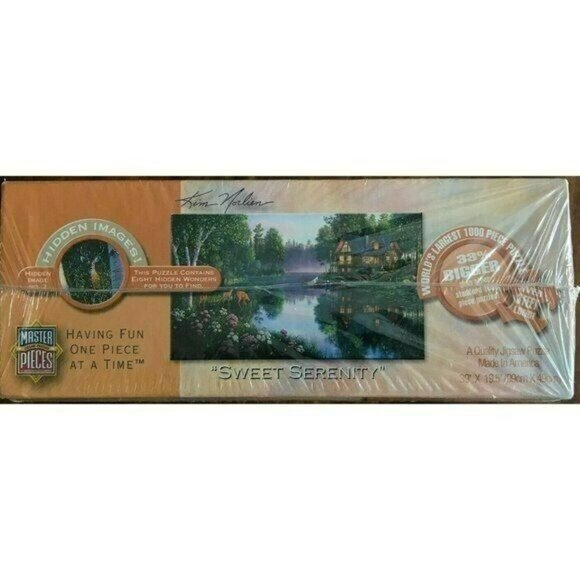 Puzzle Masterpieces Jigsaw Puzzles Sweet Serenity 70324 1000 Pcs Kim Norlien NSB - Picture 4 of 7